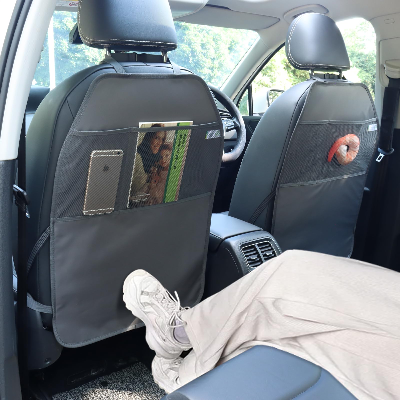 Viaviat durable oxford-cloth material guards leather seats against scuffs