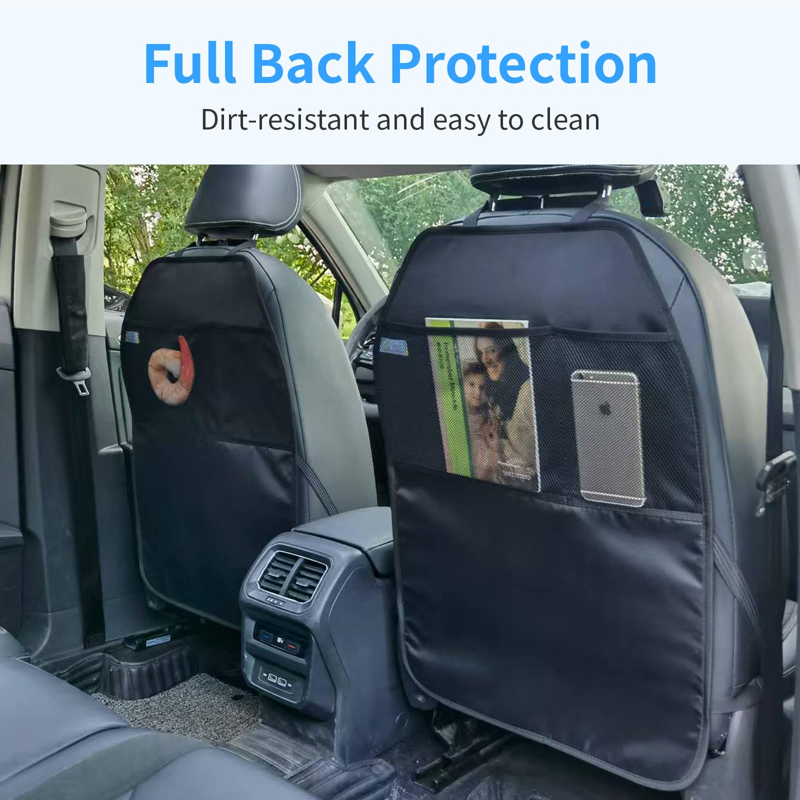 Viaviat large 18x27 inch protector covers large seat back area