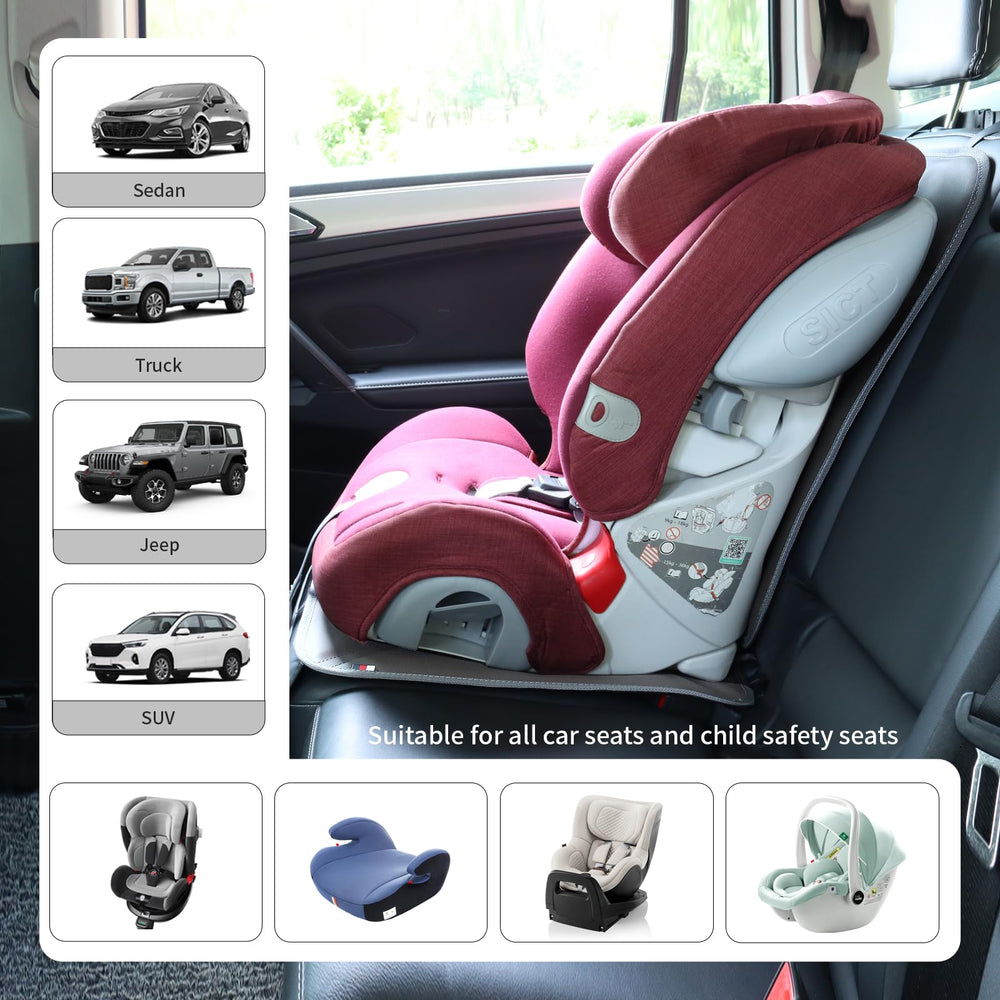 Viaviat no-odor leather seat cover offers odor-free interior protection