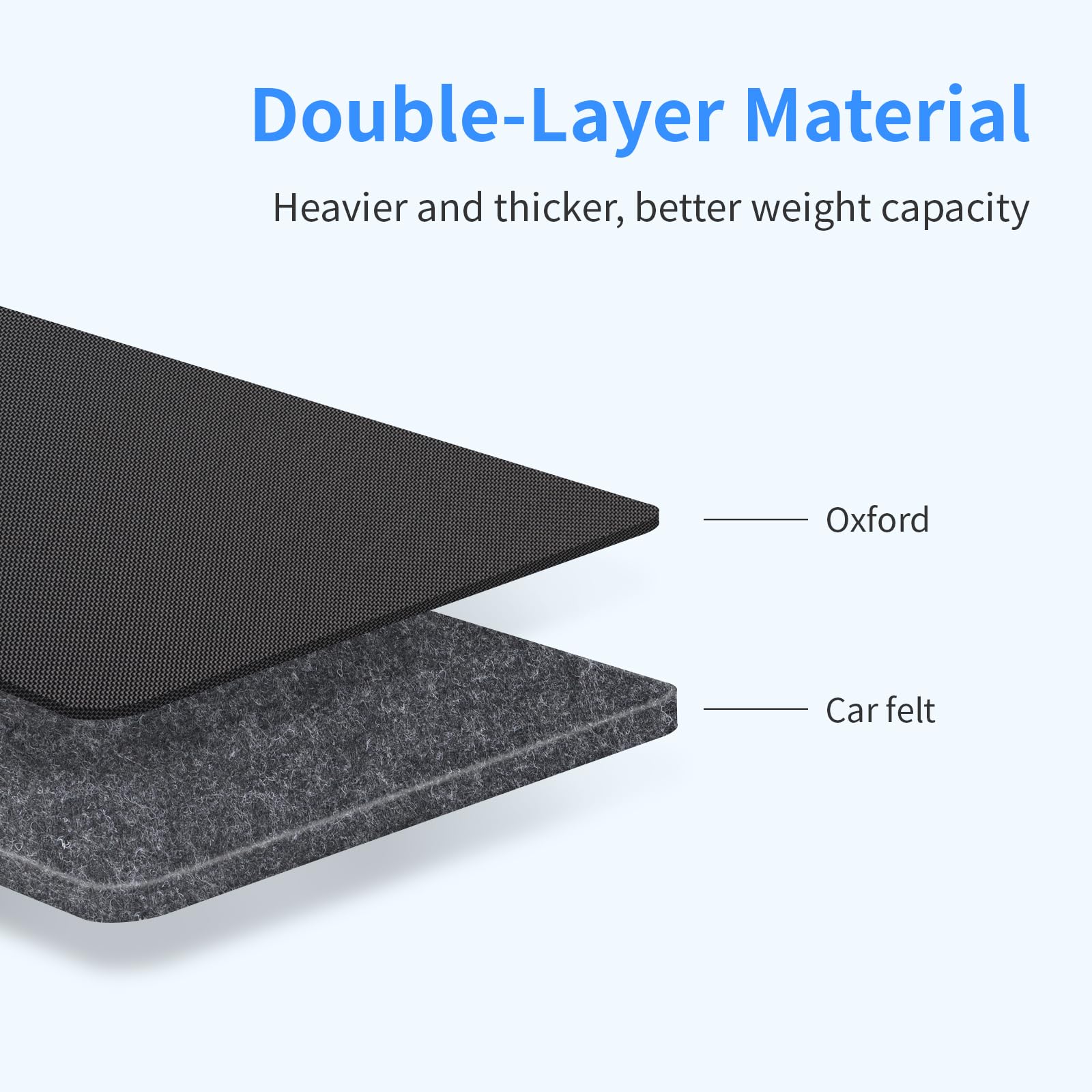 Viaviat triple-fastening design prevents gaping for a secure fit