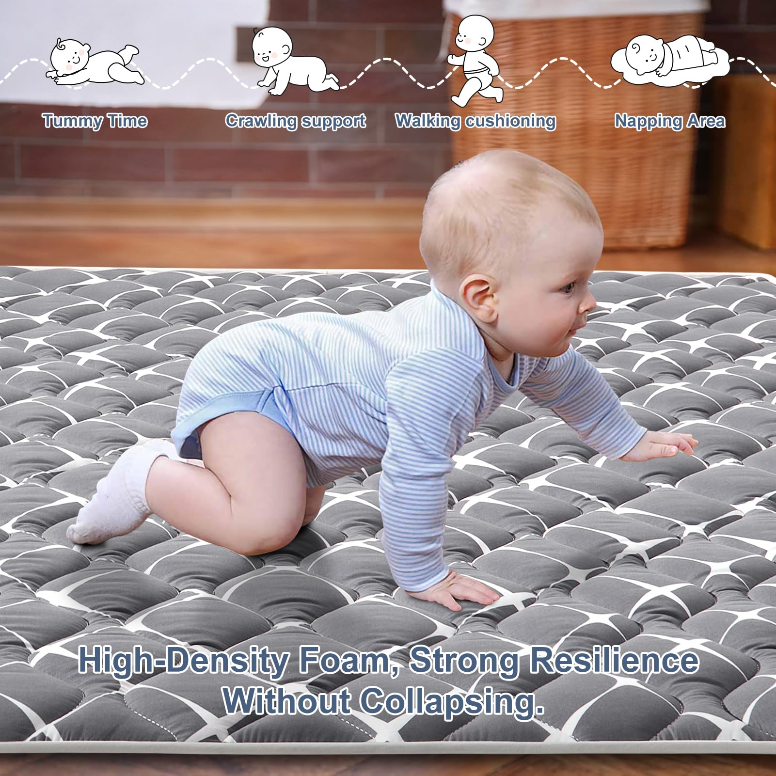 Vibe Bear mat is machine-washable for convenient cleanup after messier moments.