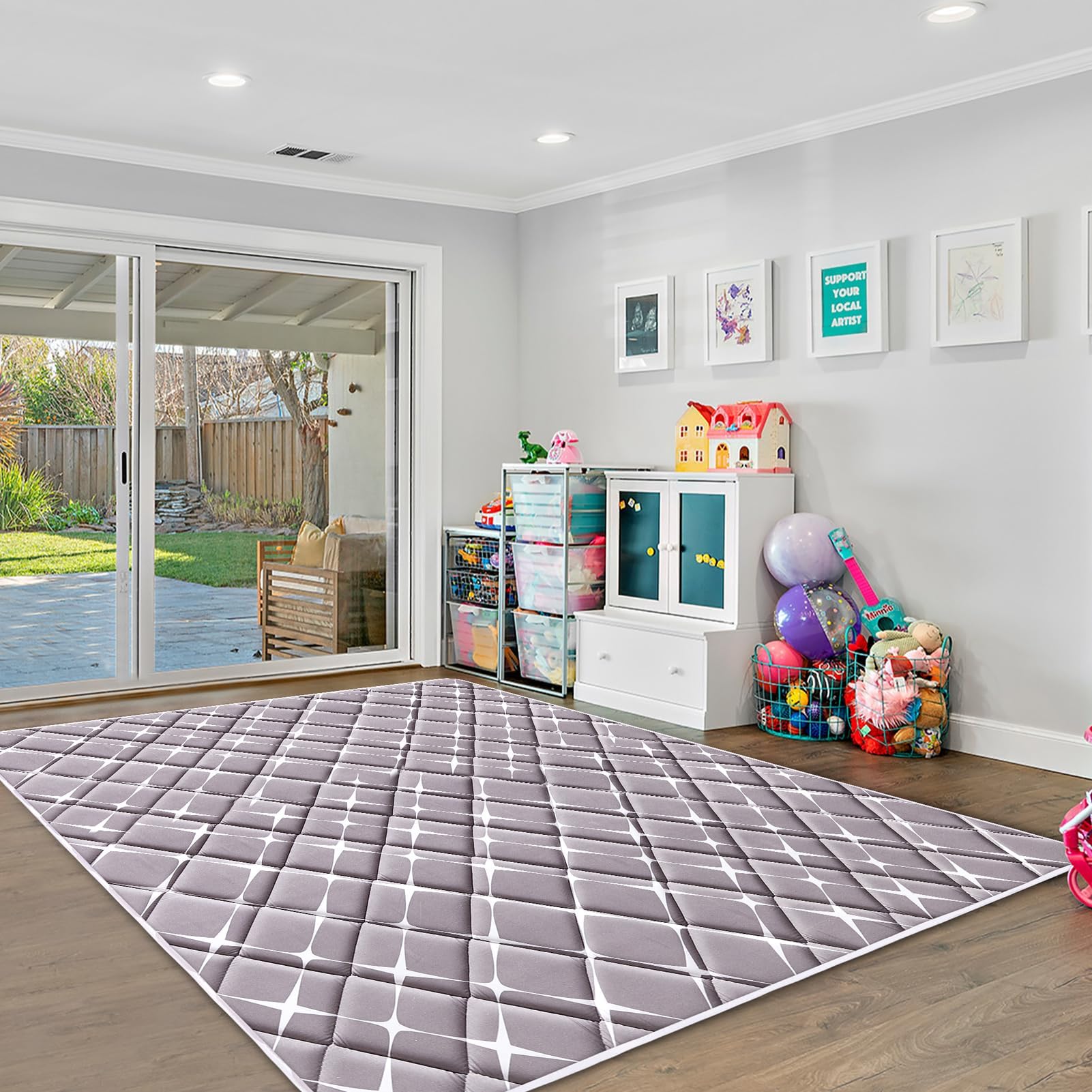 Vibe bear thickened foam cushions hands and knees during play