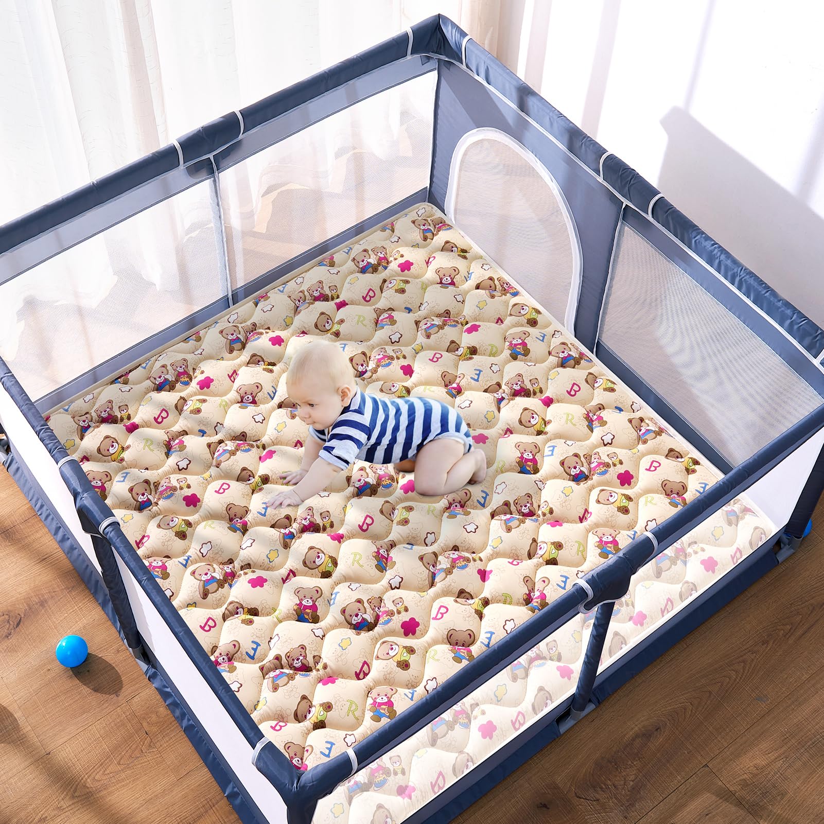 Vibe Bear foldable one-piece design ready for compact storage