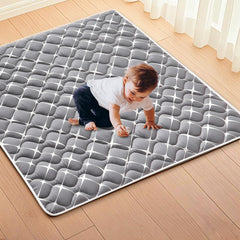 Vibe Bear high-density foam play mat 50x50 surface with non-slip backing for safer play.