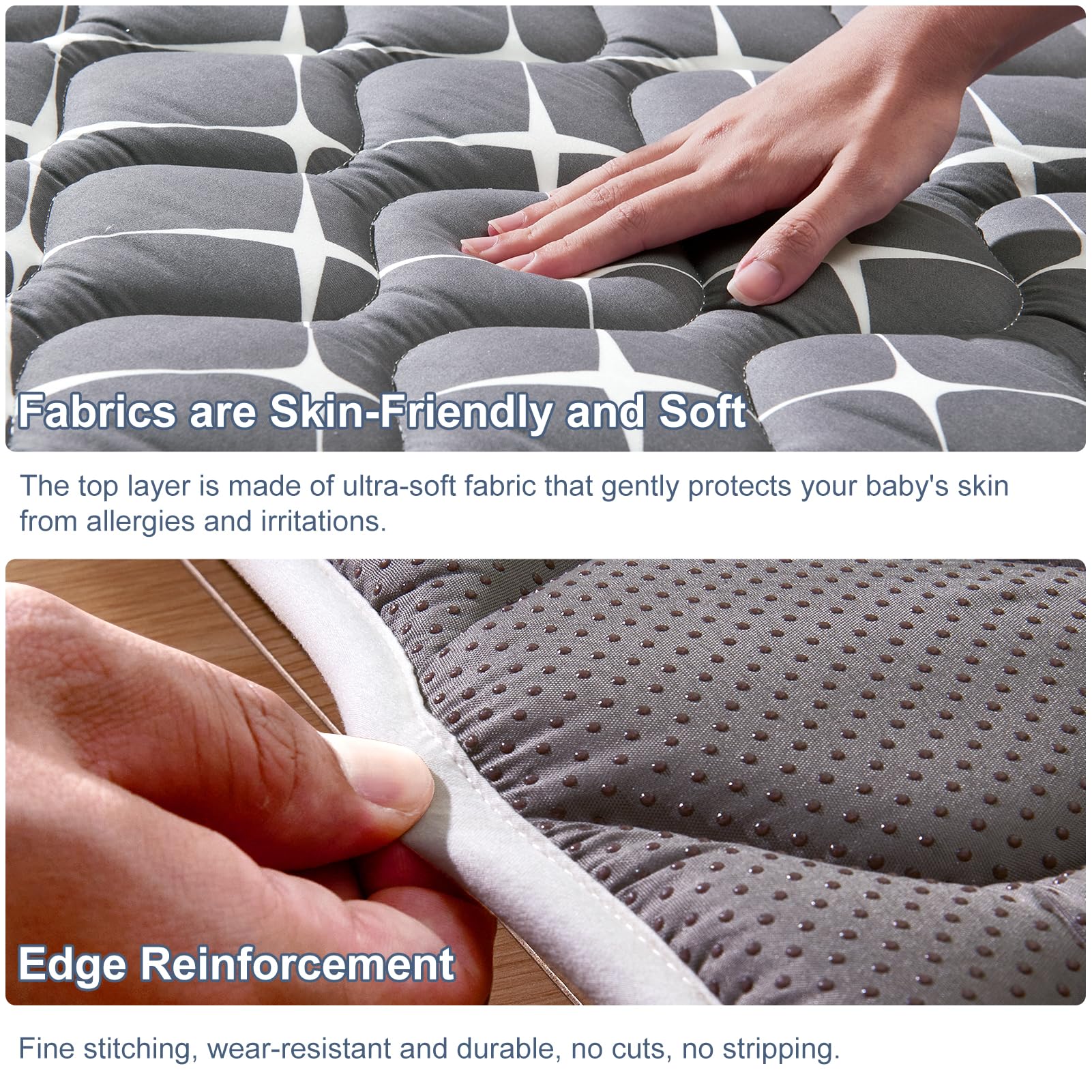 Vibe bear anti-slip bottom keeps little movers safe during play