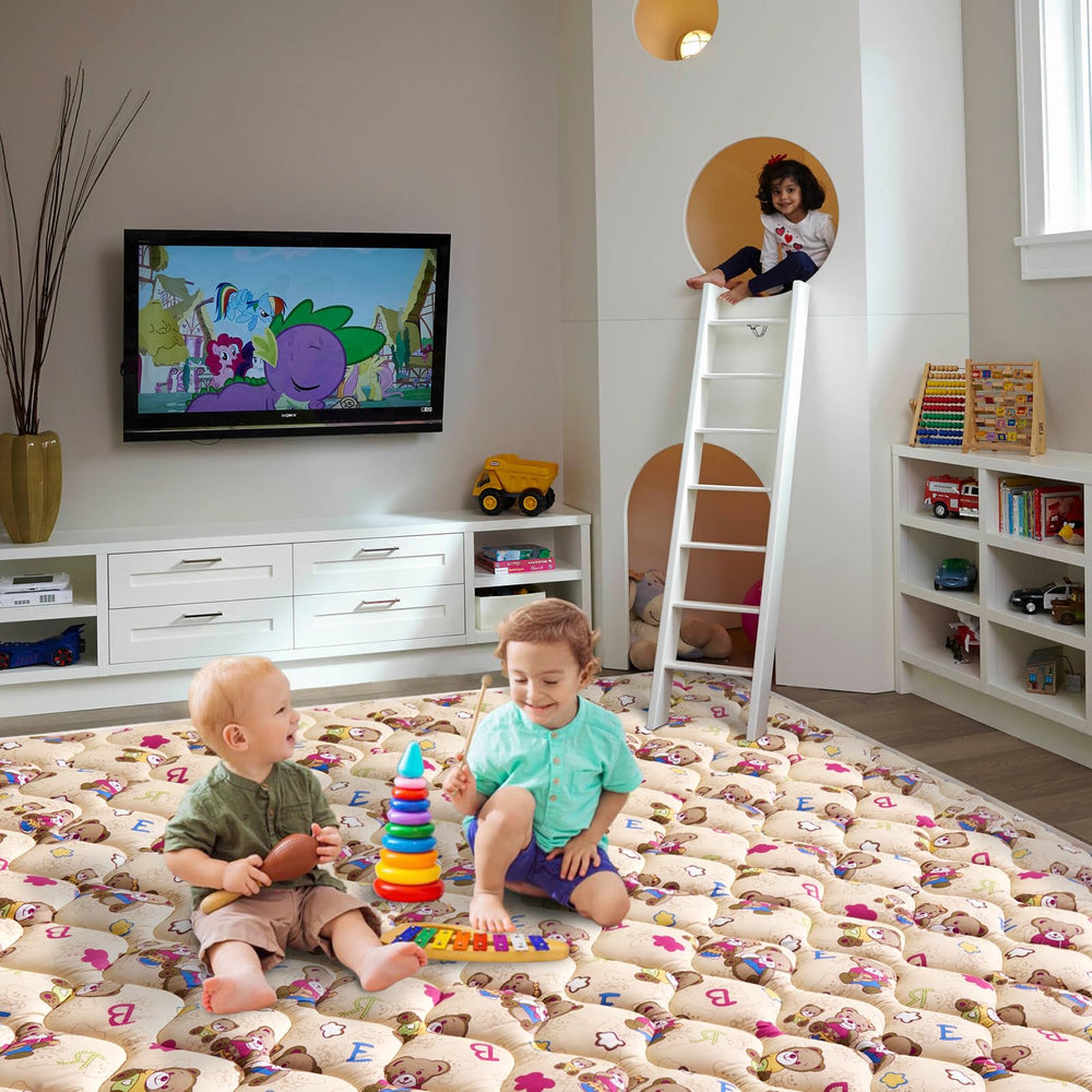 Vibe bear foldable mat stores neatly between uses.
