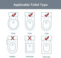 VIBOE potty seat sturdy handle offers secure grip for little learners.