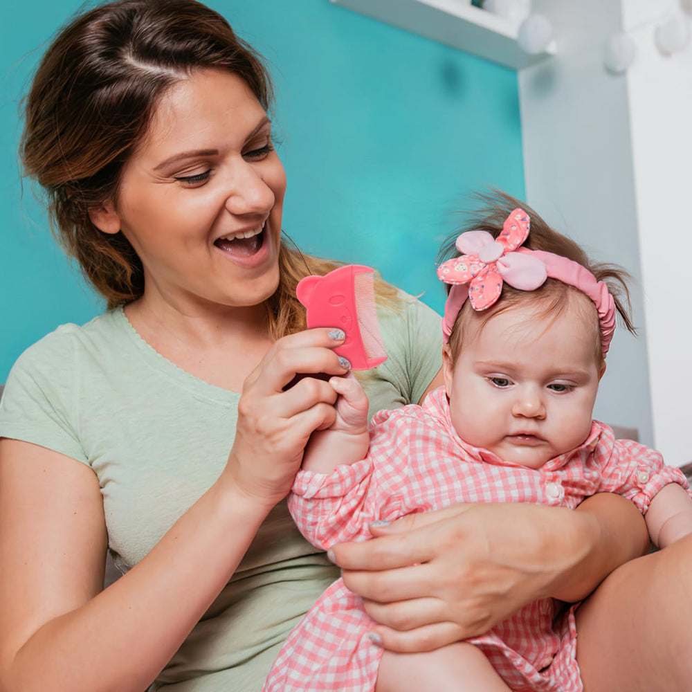 VICASKY bear design handle provides easy grip for parents.