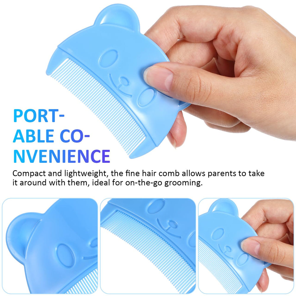 VICASKY two-piece pack keeps a comb in nursery and bag.