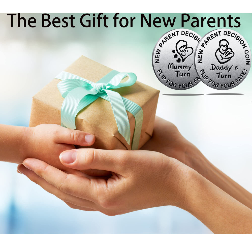 Vichona pocket-size coin for parents, portable aid during diaper-changing moments