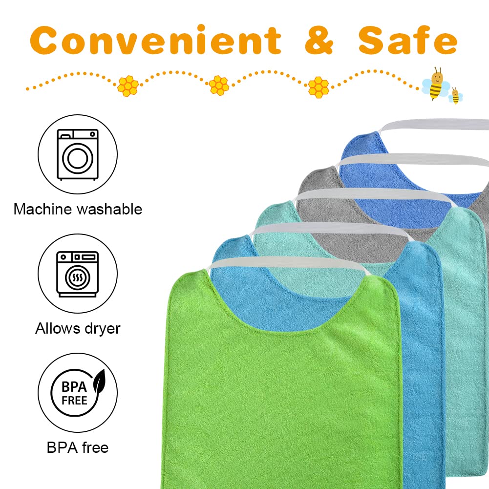 Vicloon bibs protect clothing during teething and spills.