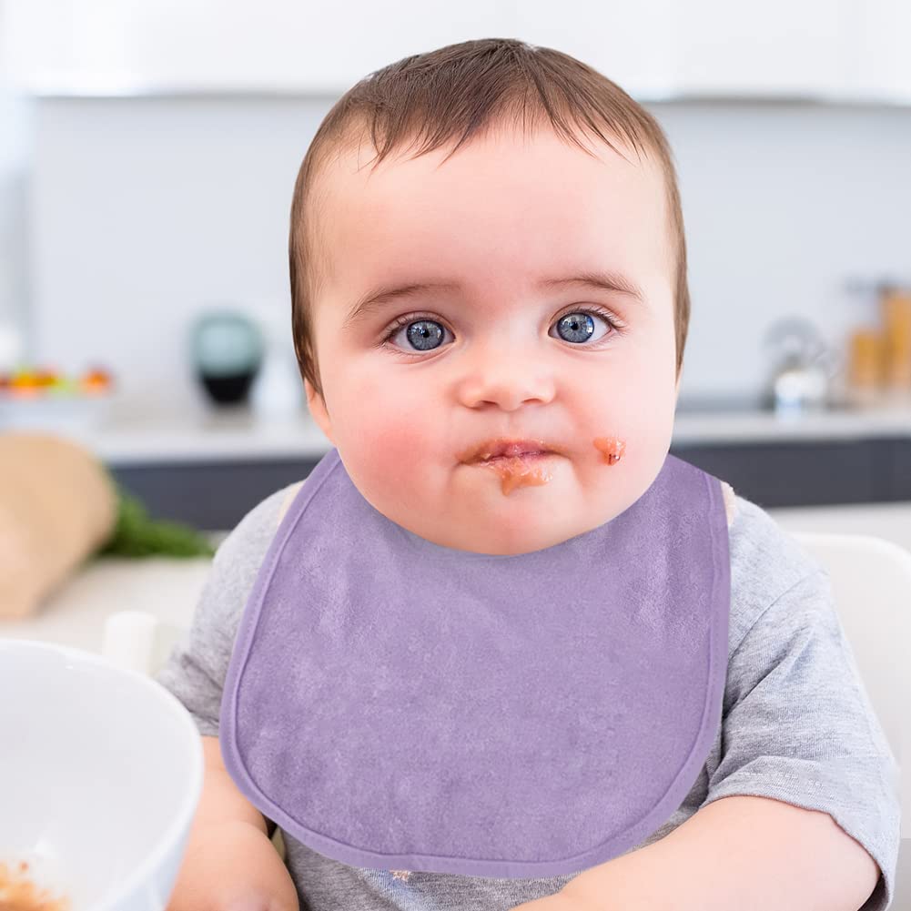 Vicloon Baby Bibs spill protection during feeding and teething sessions.