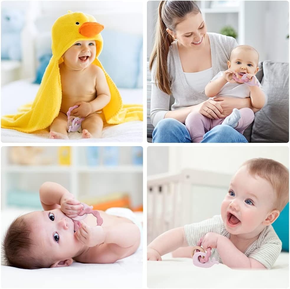 Vicloon teether is a portable baby shower gift option