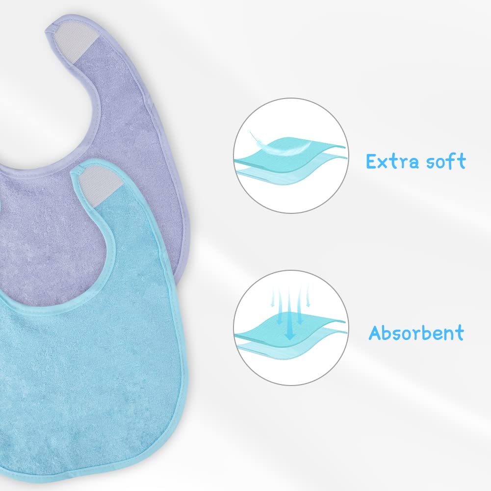 Vicloon bibs ideal for teething drool and meal spills