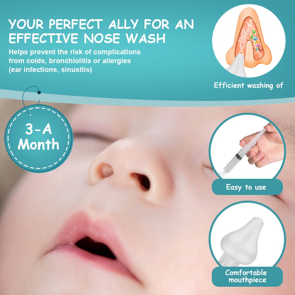 Vicloon easy-use screw-back nasal tip enables quick reuse.