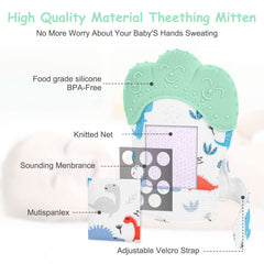 Vicloon BPA-free silicone material provides safe chewing surface