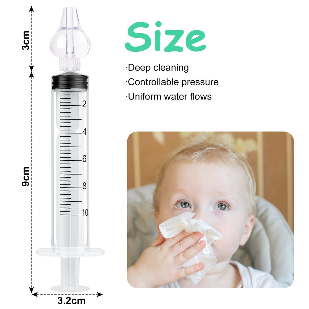 Vicloon silicone nasal suction tip offering safety and comfort during mucus removal.