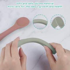 Vicloon silicone spoons are dishwasher safe for quick, easy cleaning