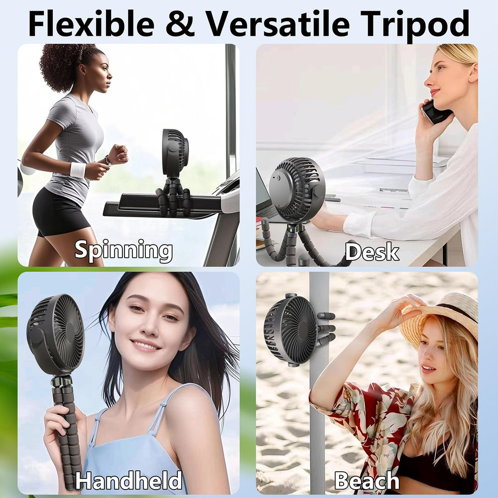 VICTORY & GIFT 360-degree rotatable head directs breeze precisely