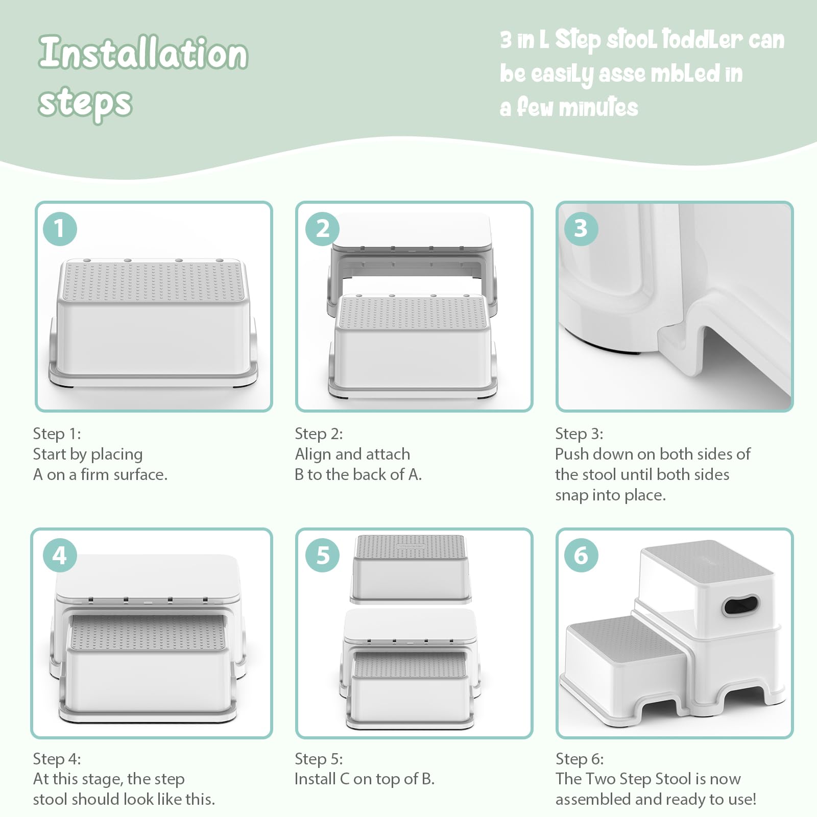 Victostar 3in1 stool inverted as toy storage for small toys.