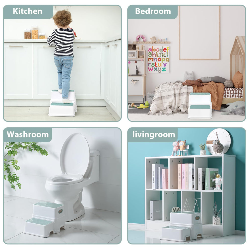 Victostar stool doubles as toy storage when inverted.