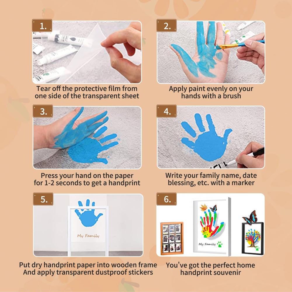 VidwanHome acrylic panels layout features five panels for multiple prints.