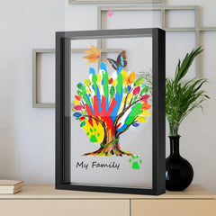 VidwanHome clear acrylic panels display artwork neatly for a modern keepsake.