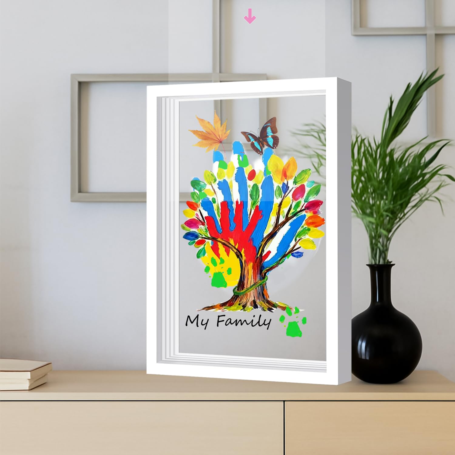 VidwanHome nursery decor idea with creative display of memories