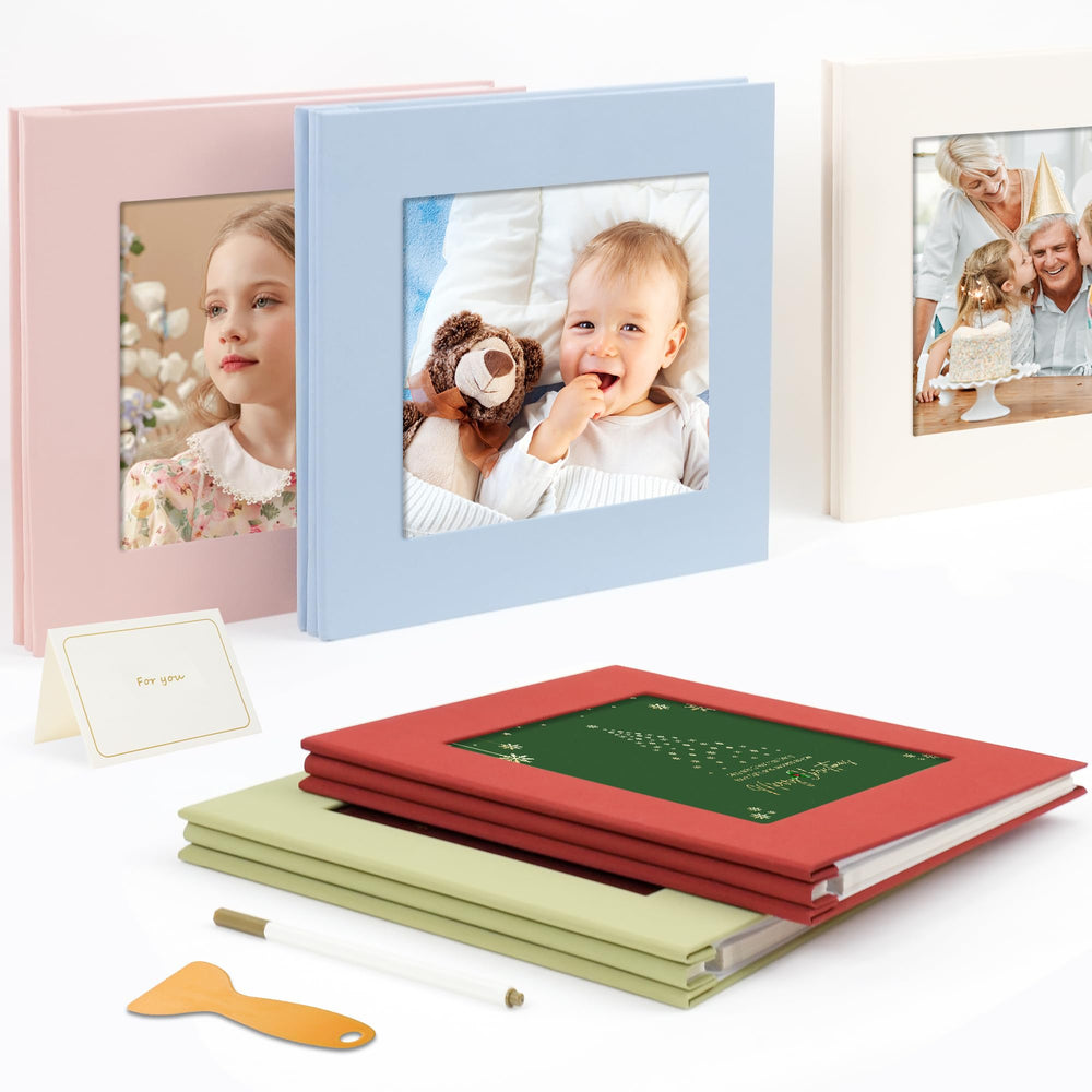 Vienrose baby-family-travel memories photo album for versatile keepsakes.