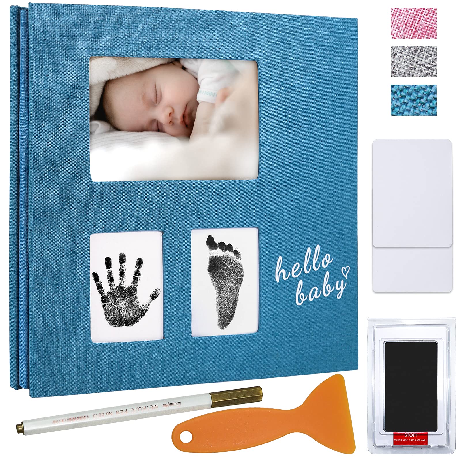 Vienrose baby photo album cover windows showcasing memories with adjustable display