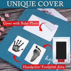 Vienrose clean-touch ink pad enables safe, non-toxic baby handprints