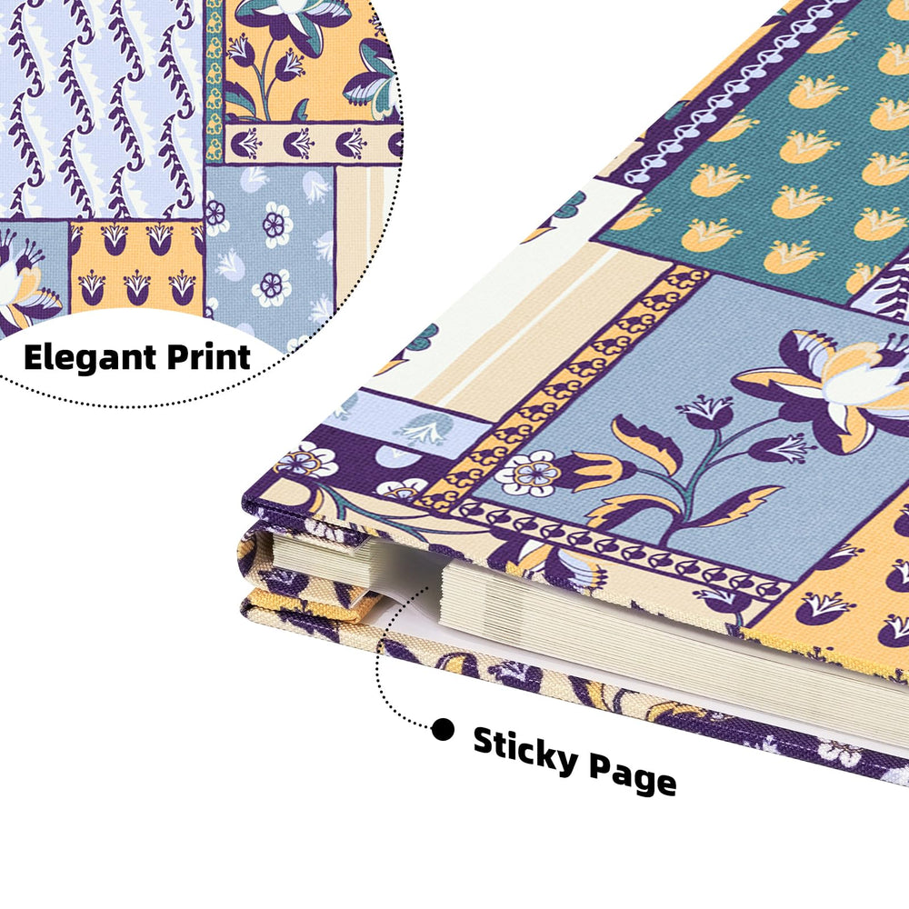 Vienrose self-adhesive pages, no glue required, easy scrapbooking and reorganization.