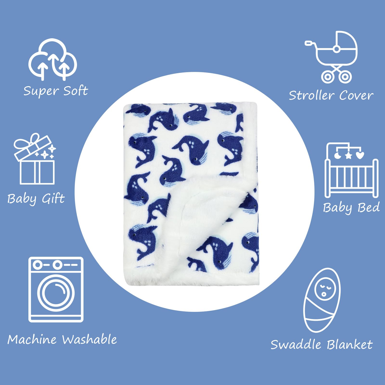VigorSpring Whale Blanket nursing-cover idea supports discreet feeding on the go