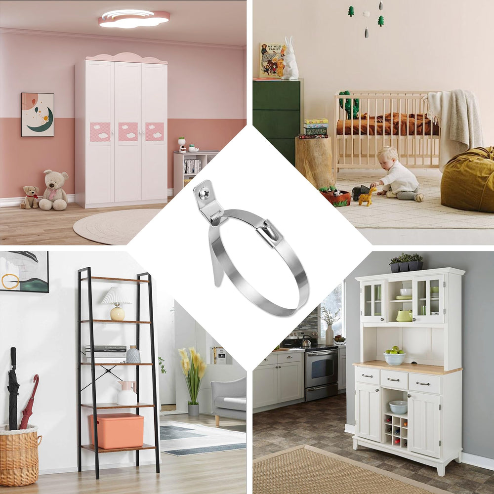 Vigorwise screws, anchors, brackets kit enables versatile wall mounting