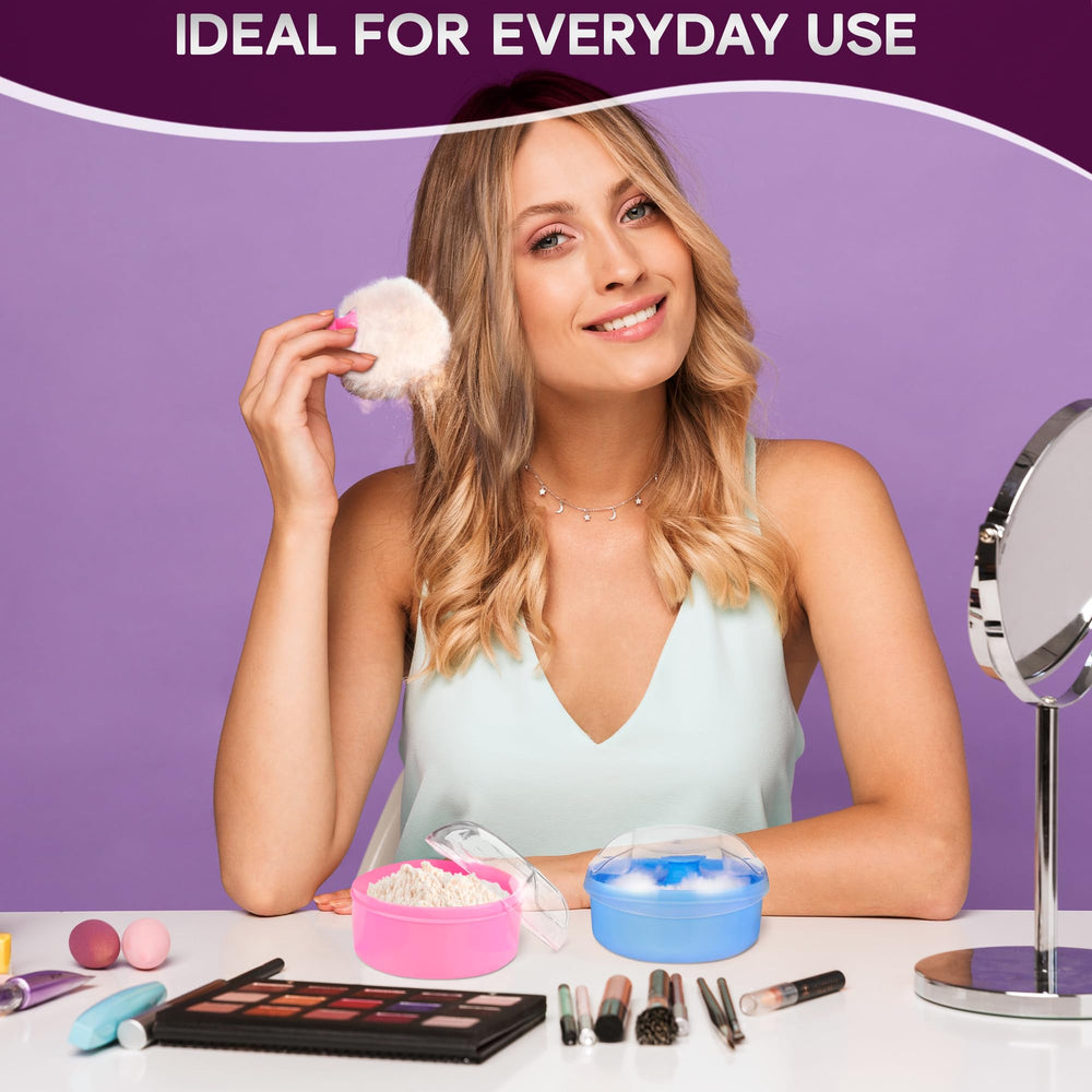 VIKROM refillable cosmetic box enables convenient powder refills and less waste.