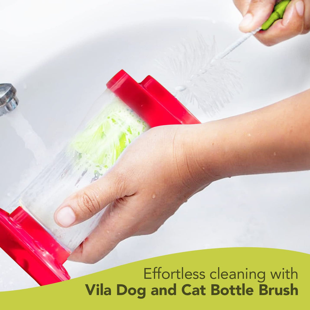 Vila brush set with hanging hole design for easy drying and storage