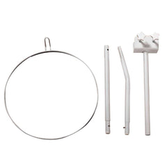 Vilemoon clip-on stand easy installation aids quick crib setup.