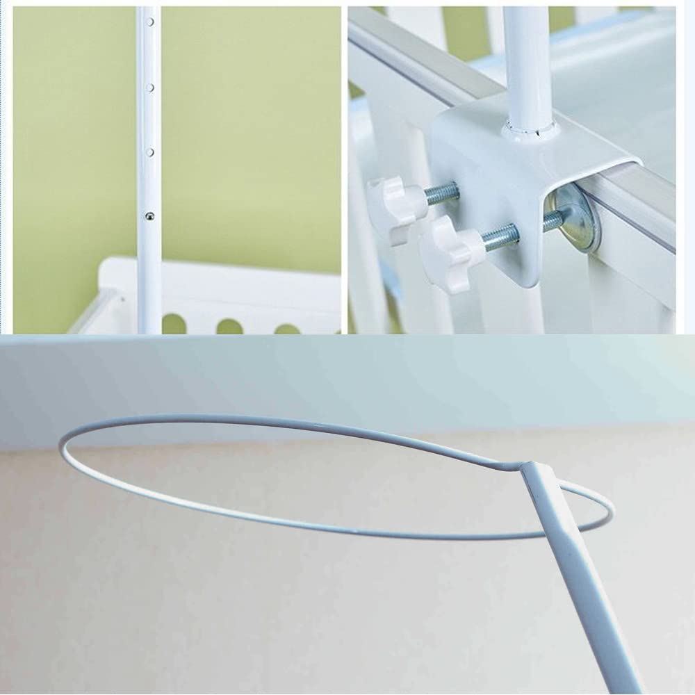 Vilemoon round-ring diameter 35cm ensures a reliable crib-net fit.