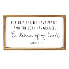 VILIGHT wood wall decor frame for the nursery enhances room warmth.