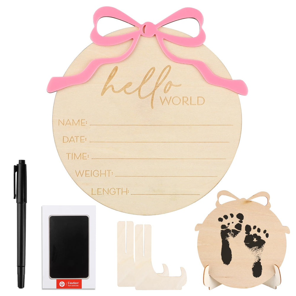 VILPKWMP Baby shower gift sign suits celebratory décor