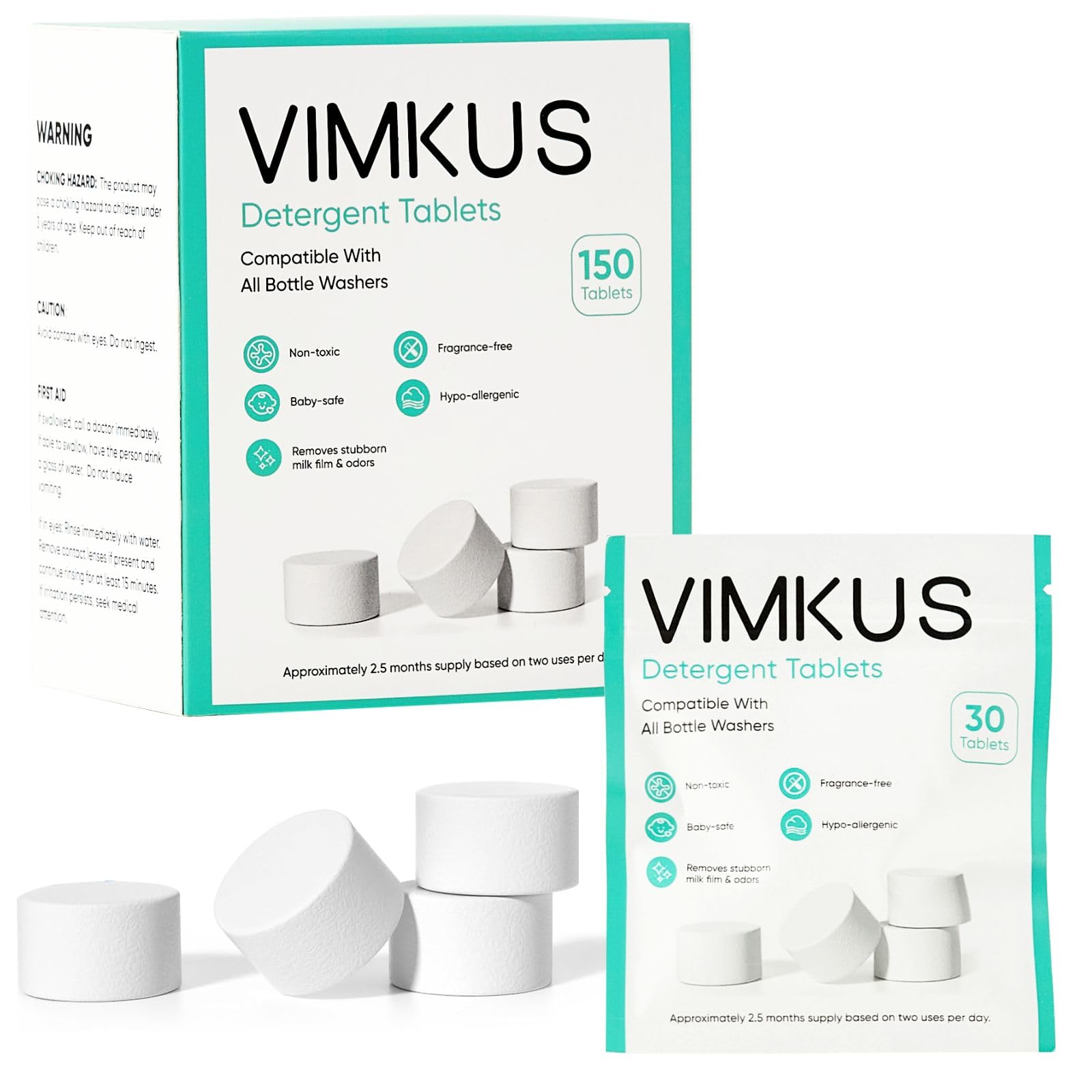 VIMKUS shelf life of two years for long-term storage