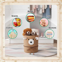 Vincreem Christmas Deer Basket gift bags demonstrates ready-to-gift presentation for holidays and showers.