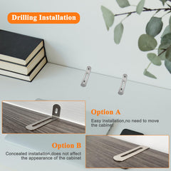 Vinkqiado installation step demonstrating tool-free setup