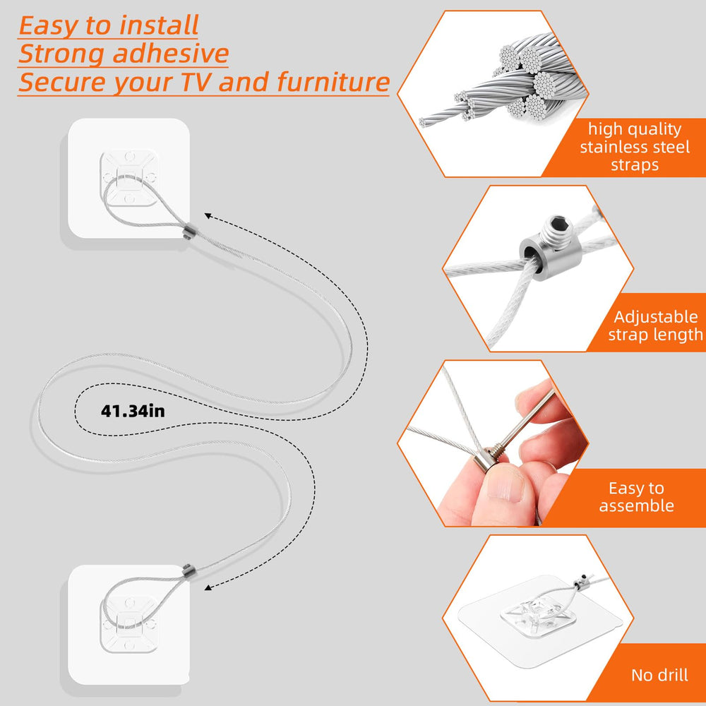 Vinkqiado vinyl-coated steel cable close-up highlighting durability and strength.