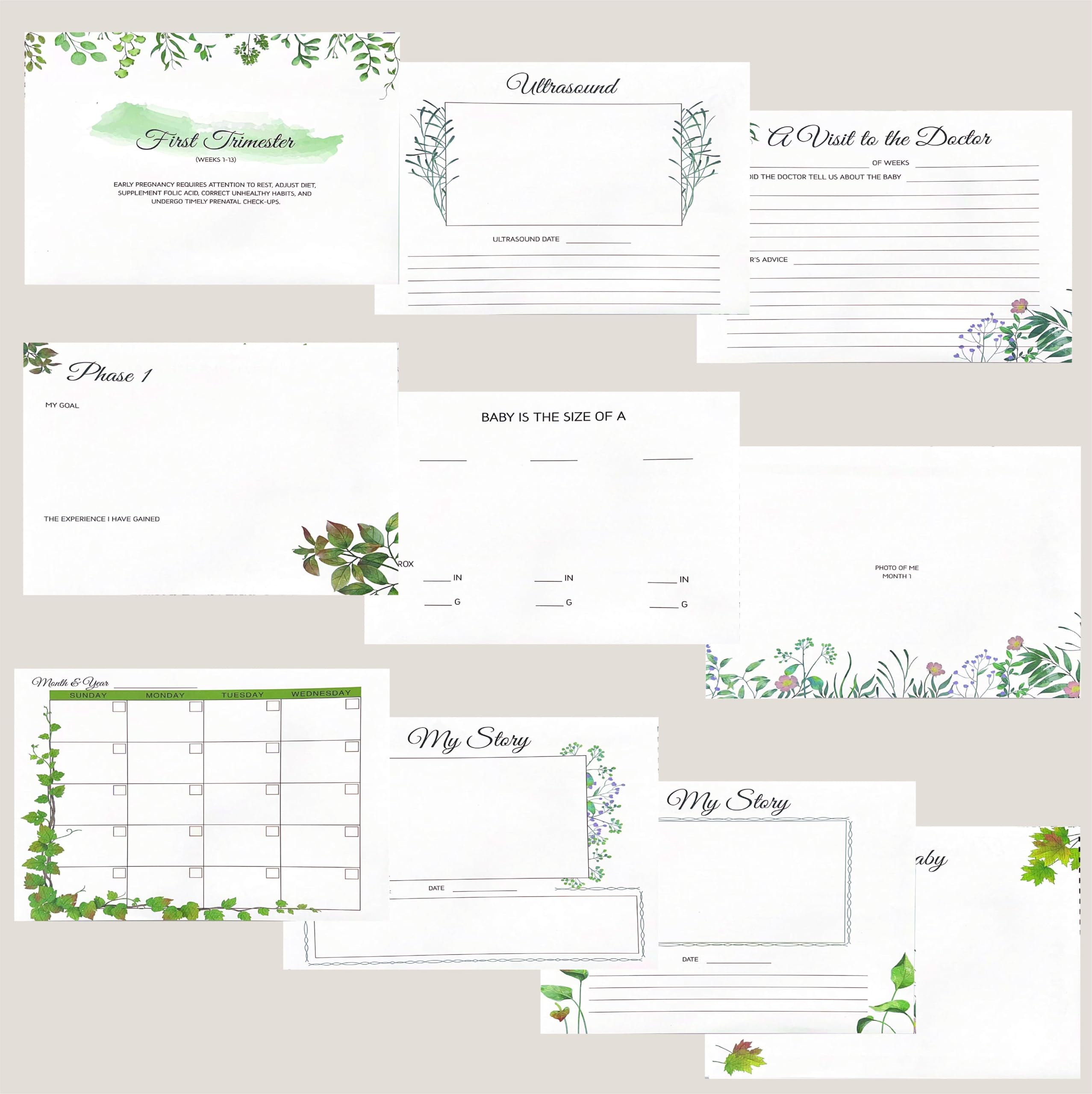 VinTS in use scene shows jotting memories during pregnancy