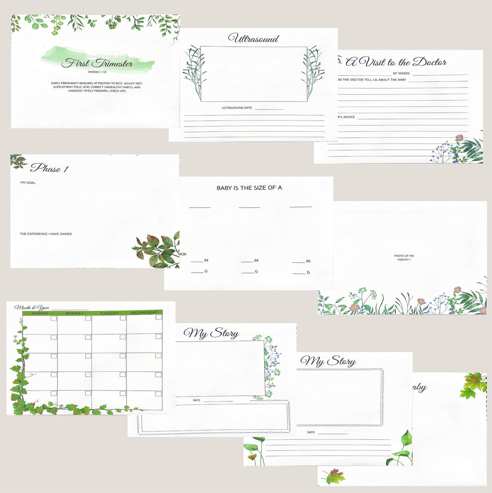 VinTS in use scene shows jotting memories during pregnancy