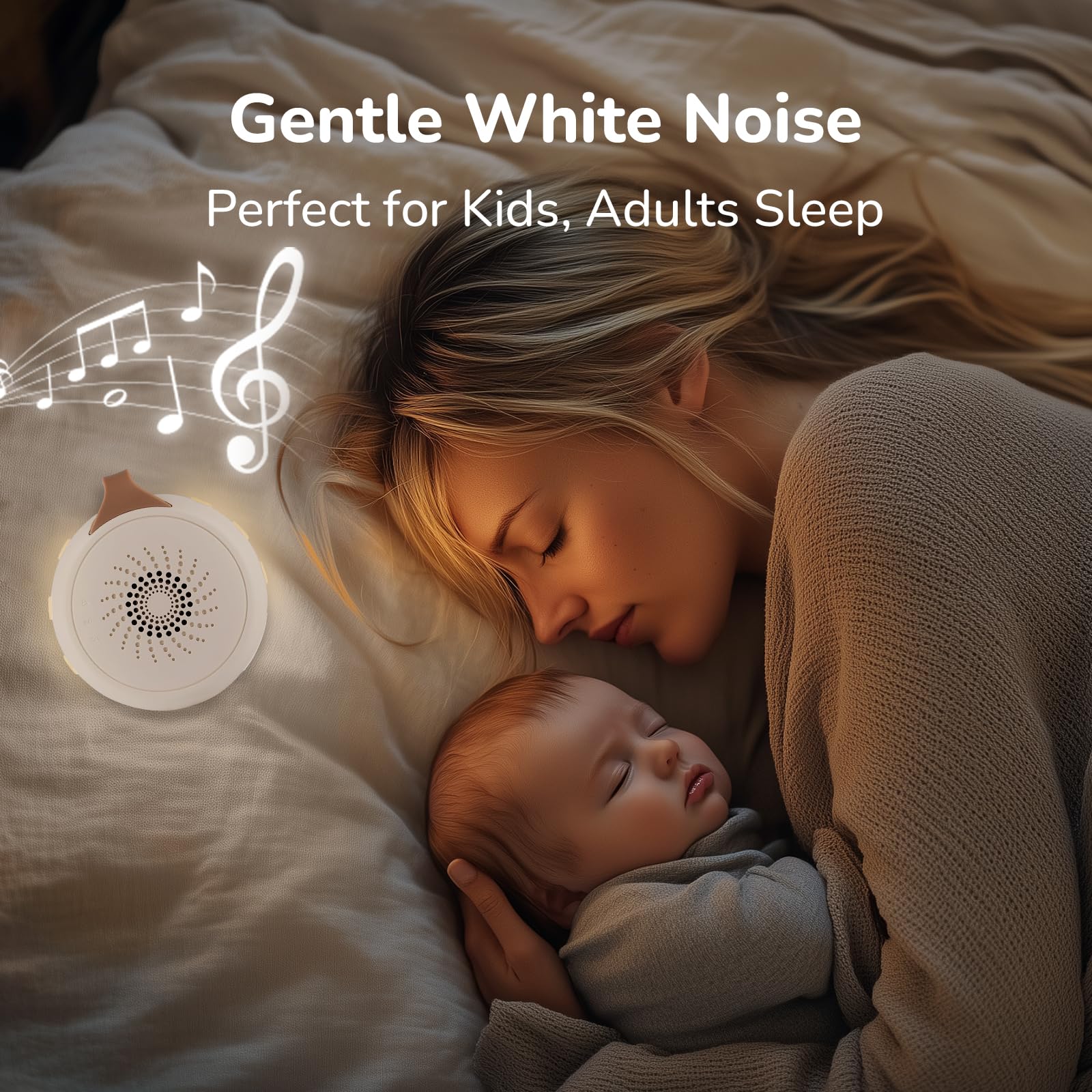 VIPDEER sleep sounds eight-track library for baby and adult relaxation