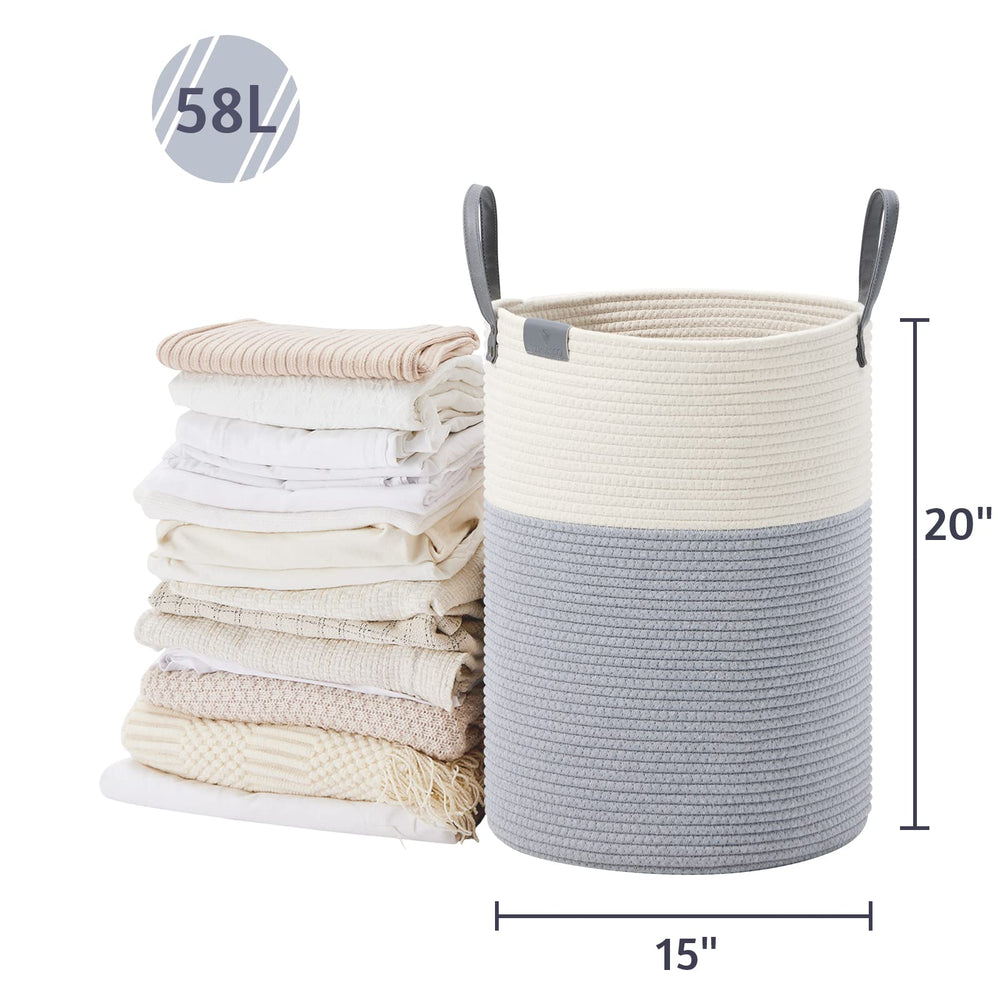 VIPOSCO basket in bedroom for tidy clothes and essentials