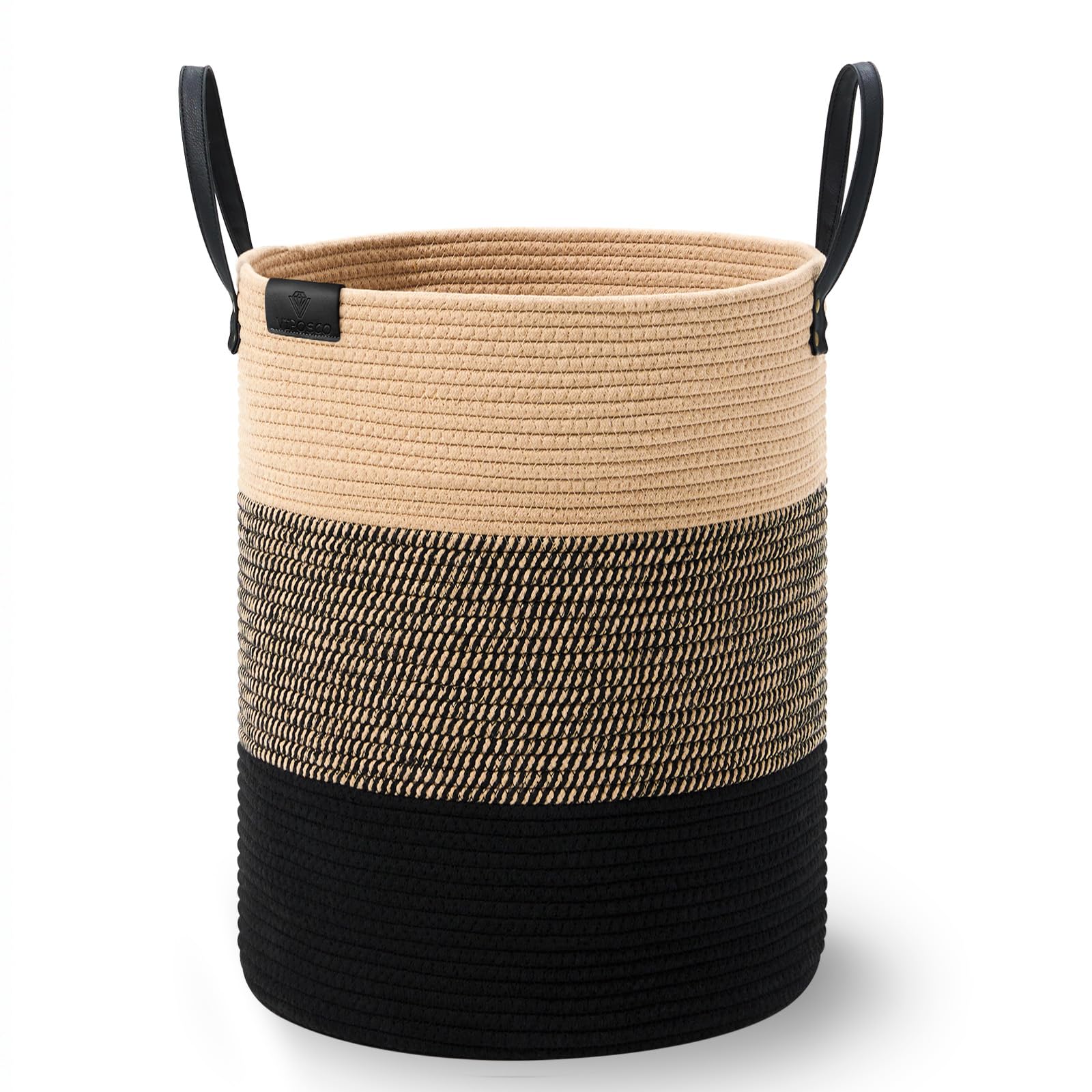 VIPOSCO blanket and towel storage basket neatly organized in a bedroom