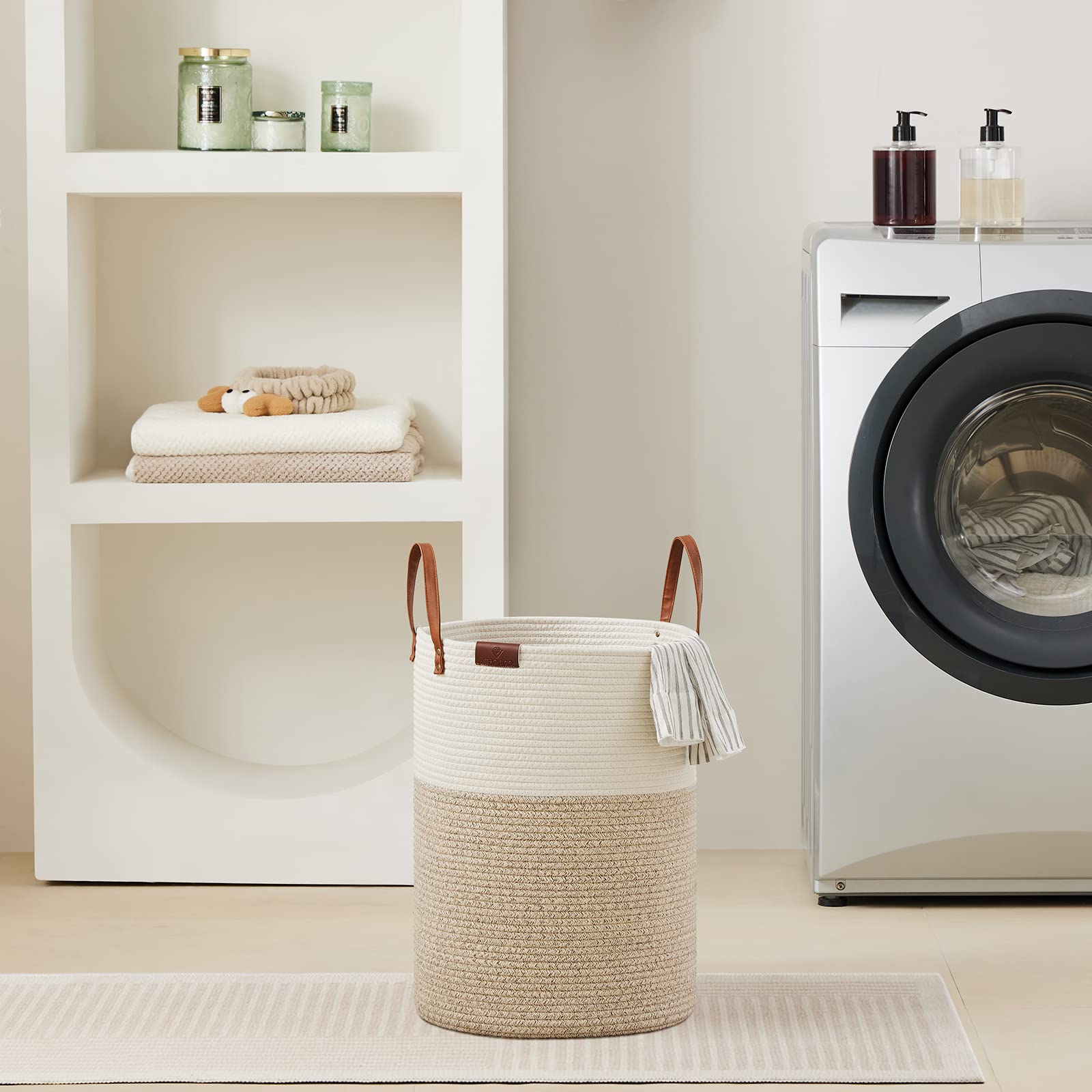 VIPOSCO collapsible basket ships flat and expands to storage use.